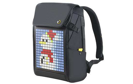 Mochila Divoom, Com Display de led em Pixel Art, Azul